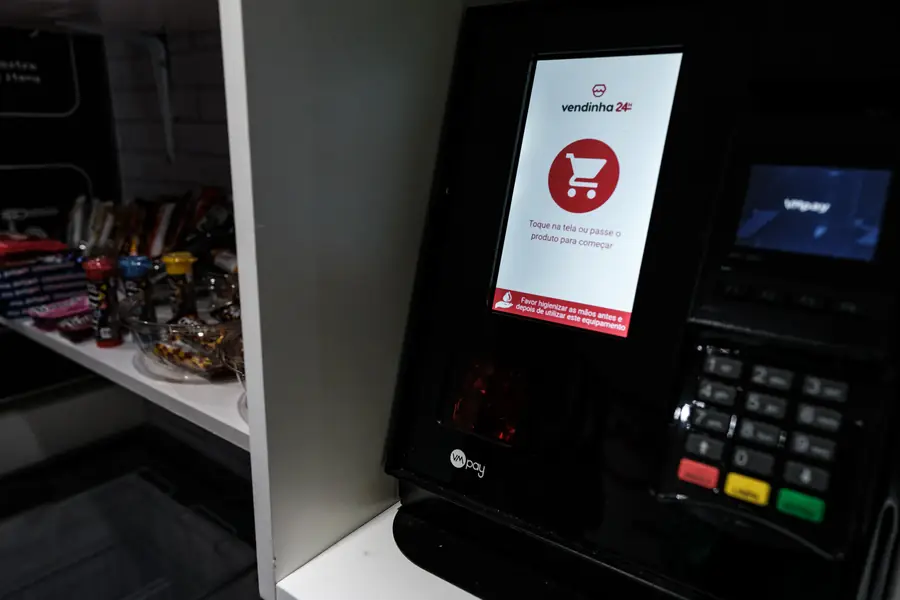 Totem de autoatendimento Peg&Pag